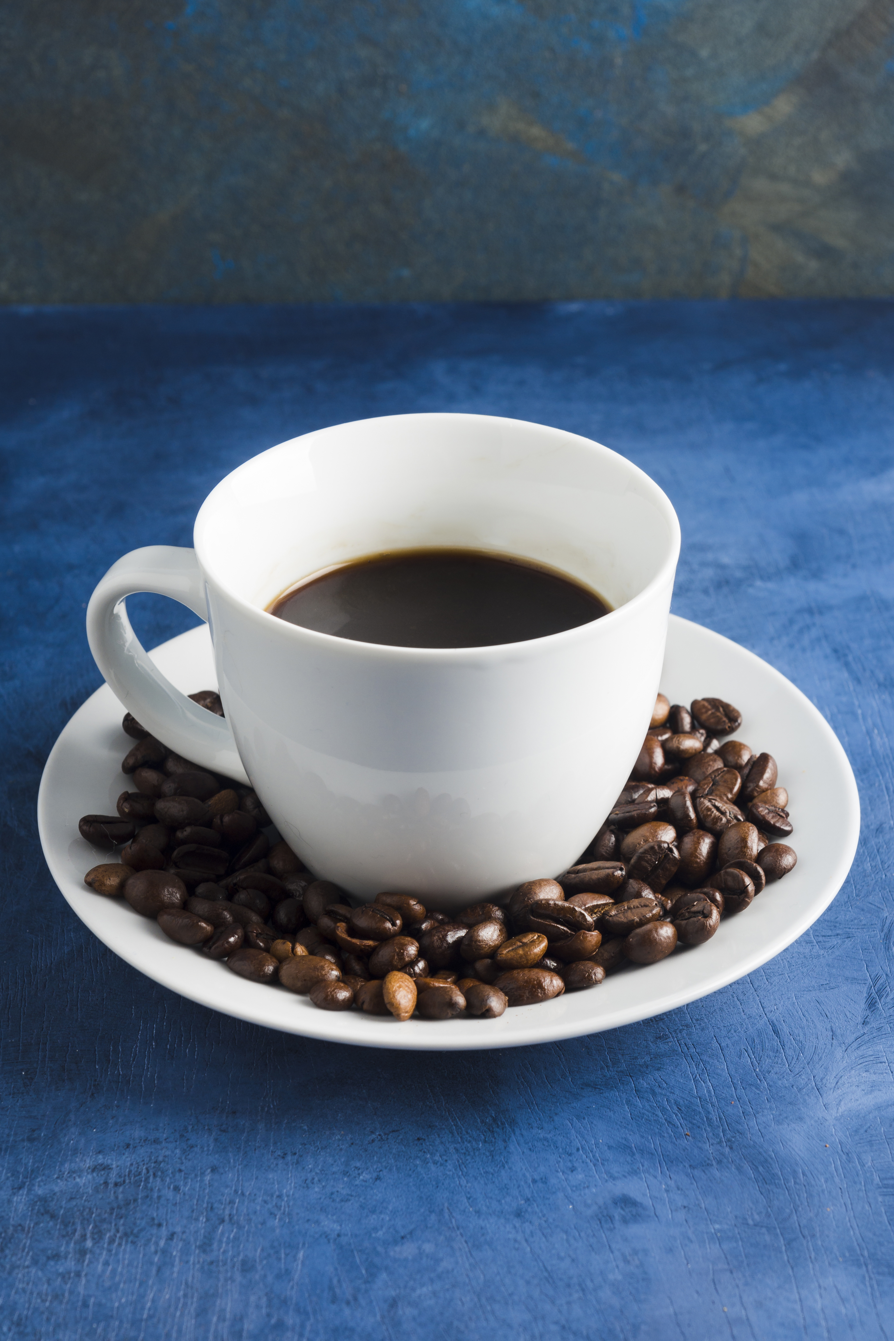 Coffee Cup with Beans