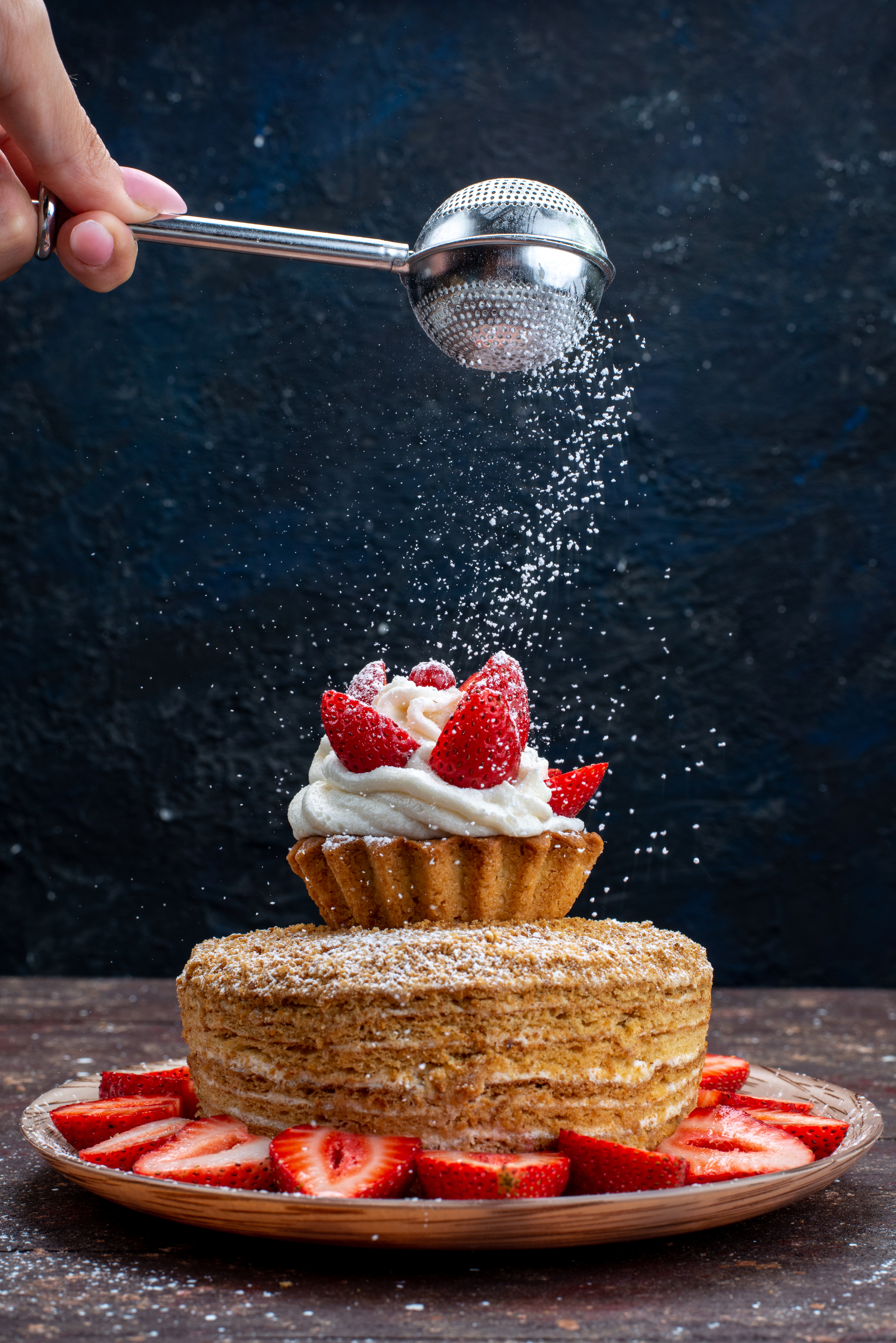 Dessert with Berries